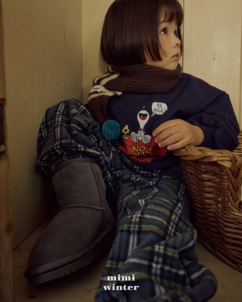 Pompom Scarf by Bymimi for Child - view 7