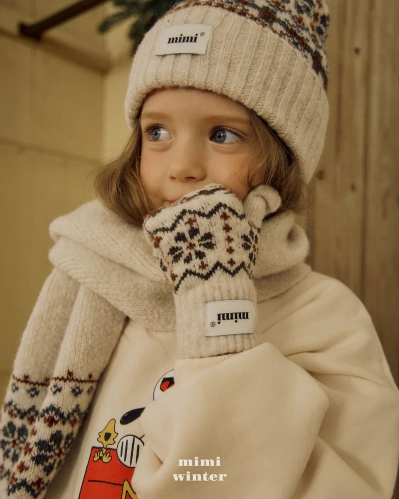 Jacquard Beanie by Bymimi for Child - view 6