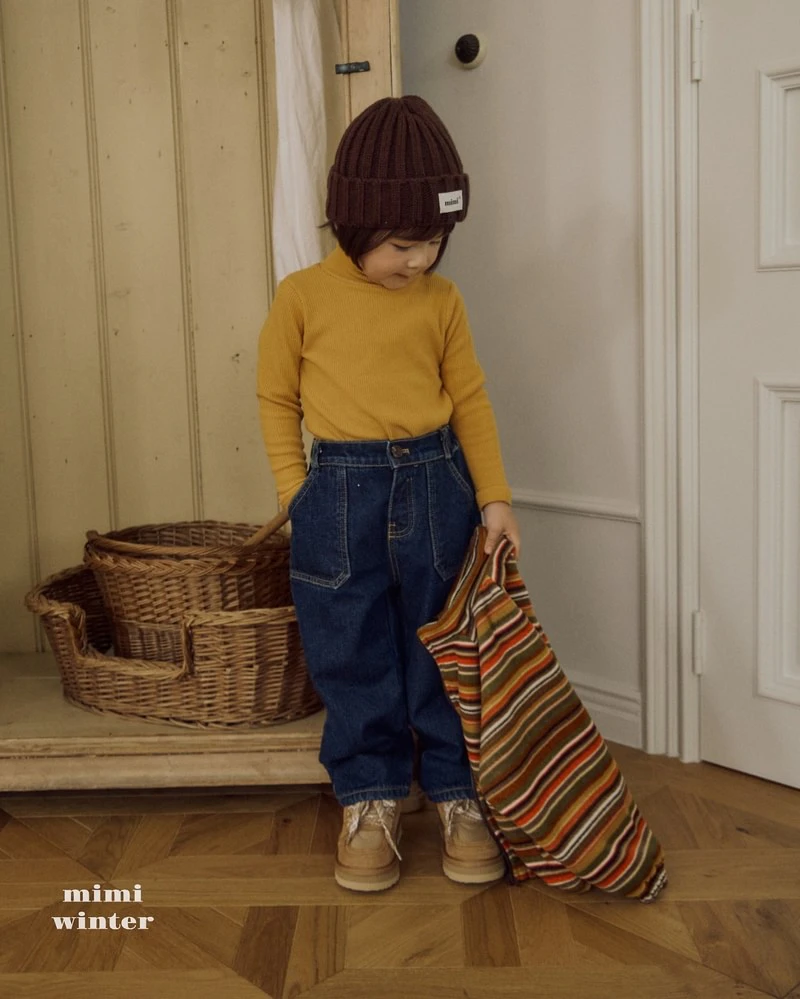 Warm Denim Pants by Bymimi for Child - view 6