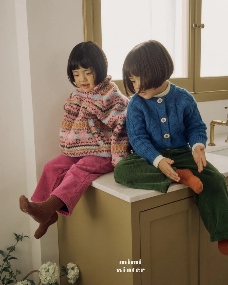 Cable Cardigan by Bymimi for Child - view 8