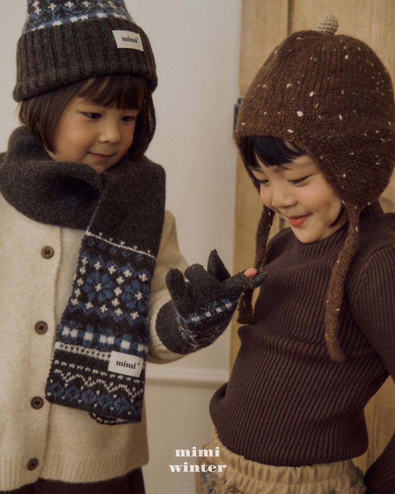 Jacquard Muffler by Bymimi for Child - view 11
