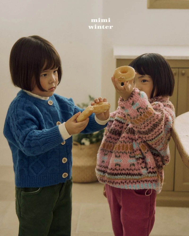 Cable Cardigan by Bymimi for Child - view 10