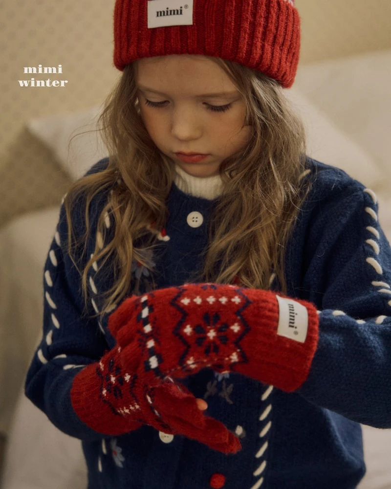 Jacquard Gloves by Bymimi for Child - view 2