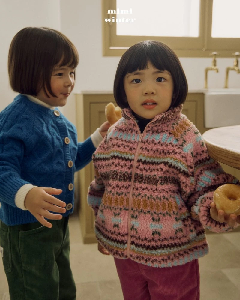 Cable Cardigan by Bymimi for Child - view 11