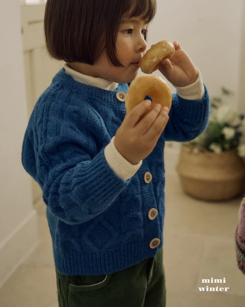 Cable Cardigan by Bymimi for Child - view 12