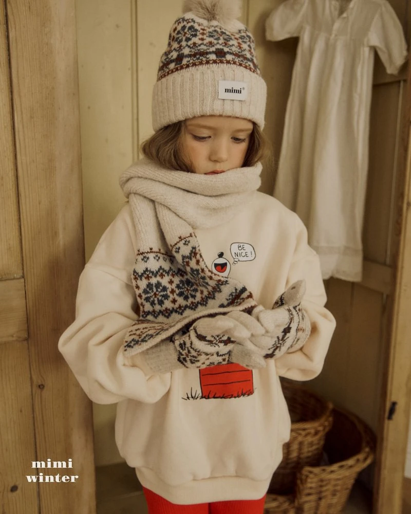 Jacquard Beanie by Bymimi for Child - view 7