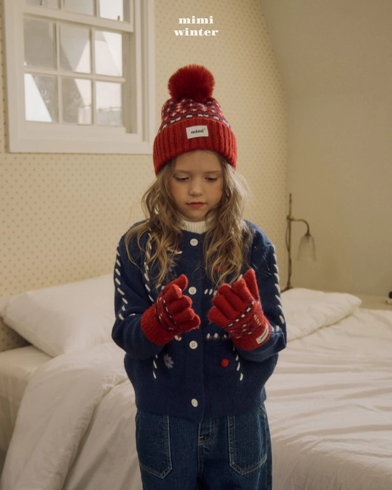 Jacquard Gloves by Bymimi for Child - view 5