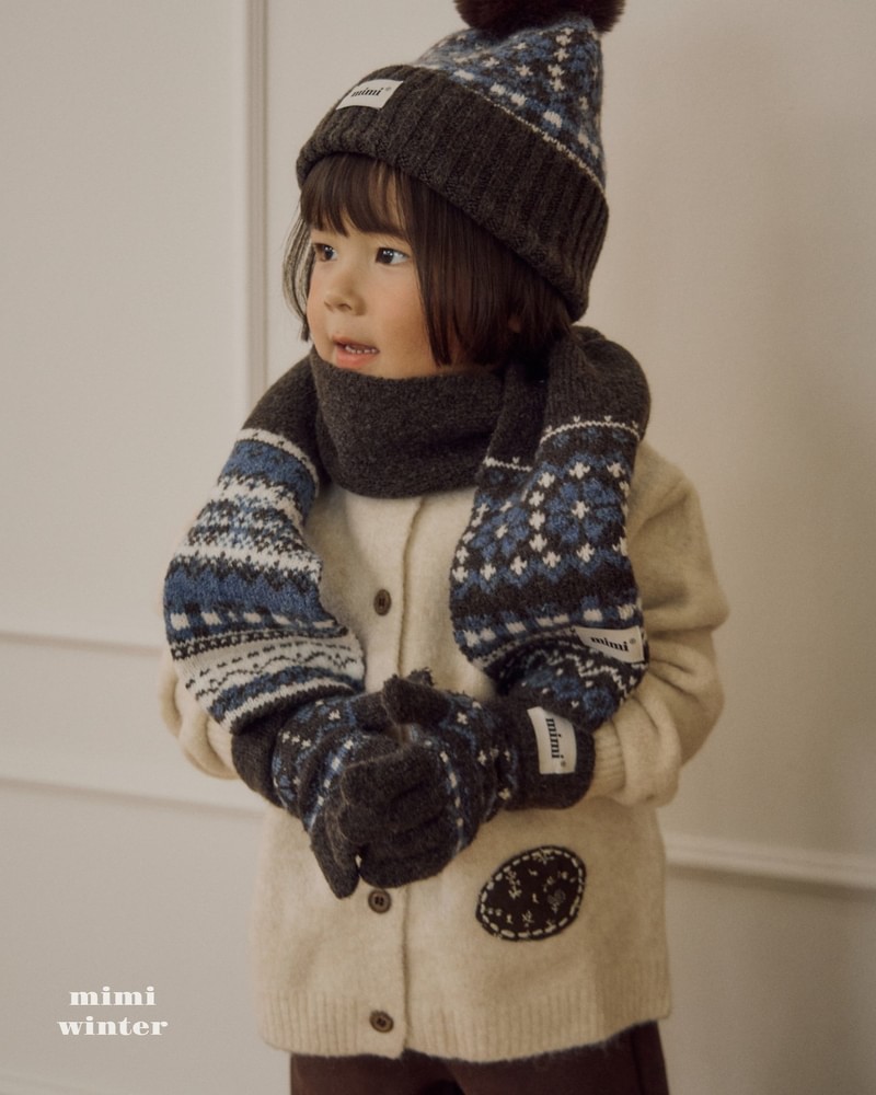 Jacquard Beanie by Bymimi for Child - view 8