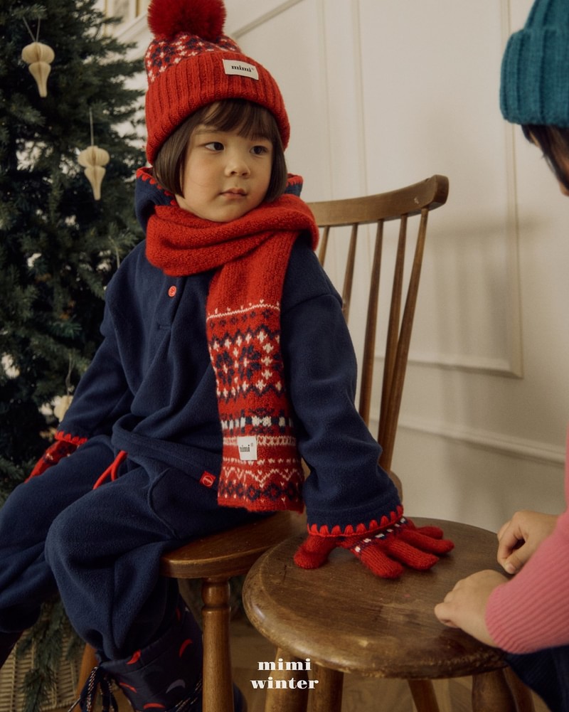 Jacquard Gloves by Bymimi for Child - view 6