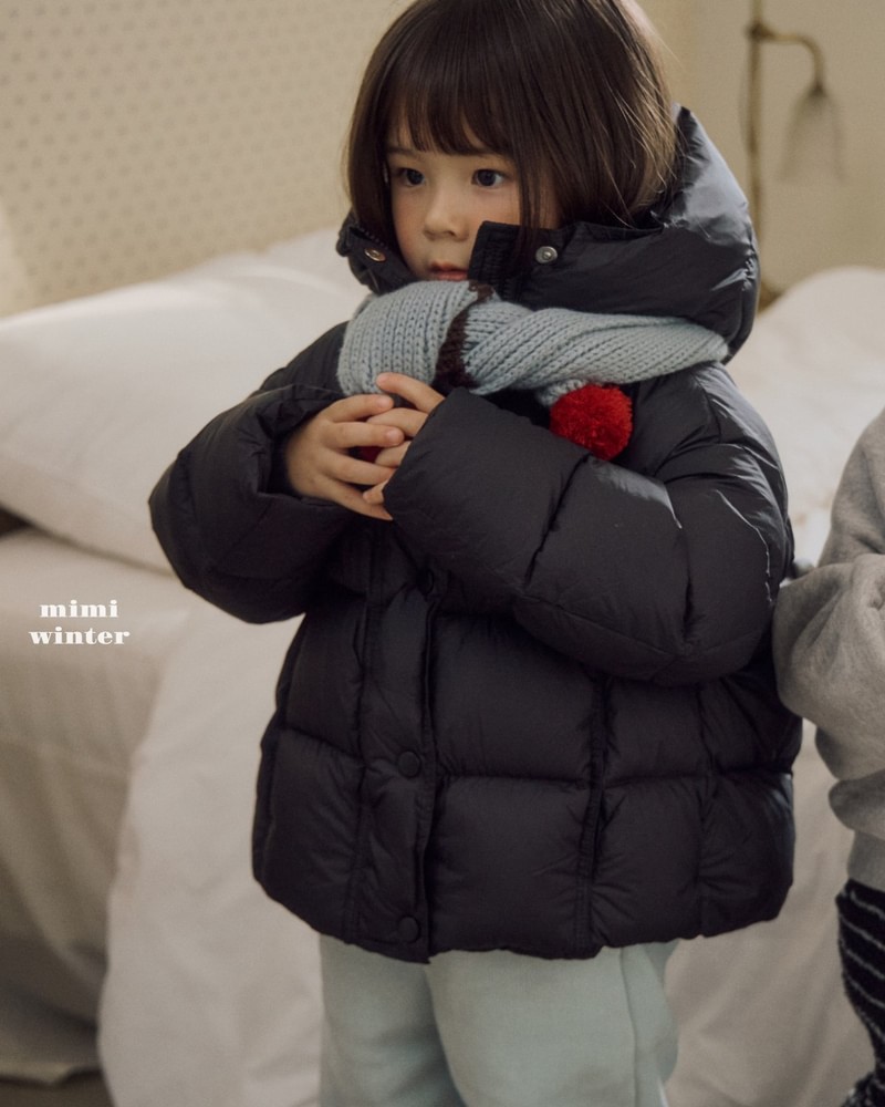 Pompom Scarf by Bymimi for Child - view 11