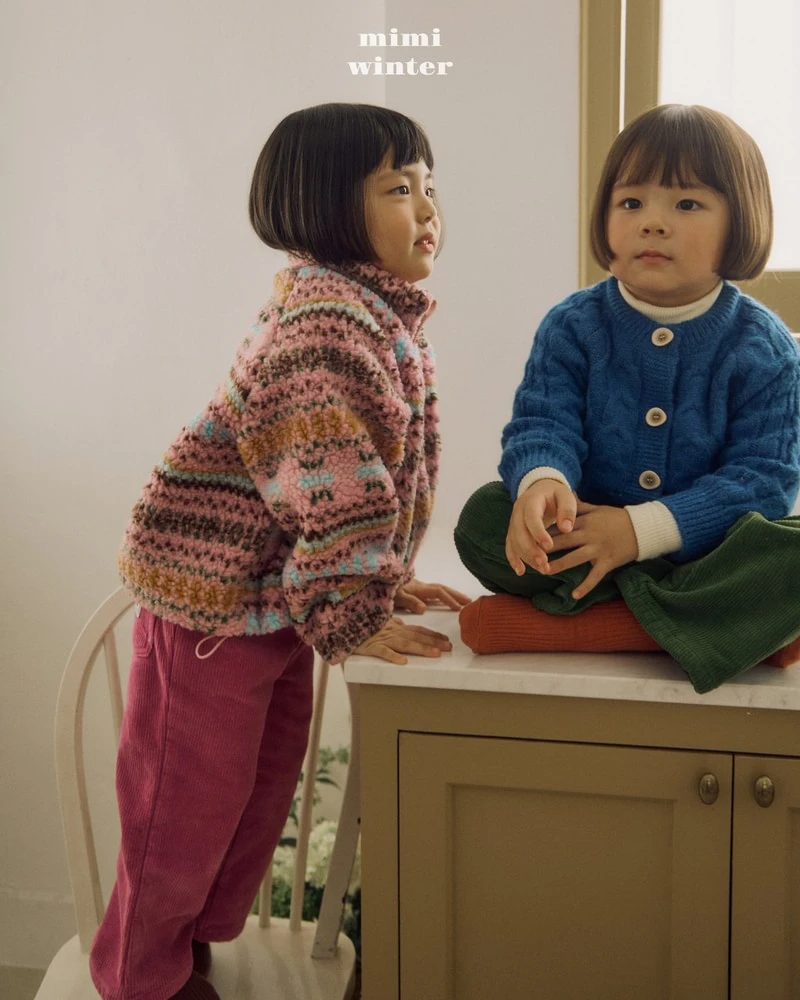 Cable Cardigan by Bymimi for Child - view 4