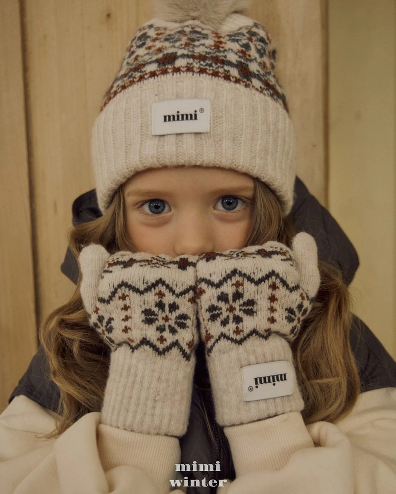 Jacquard Gloves by Bymimi for Child - view 9
