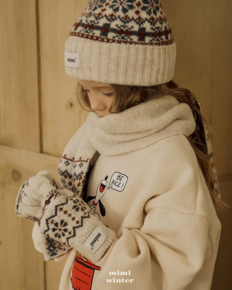Jacquard Gloves by Bymimi for Child - view 10