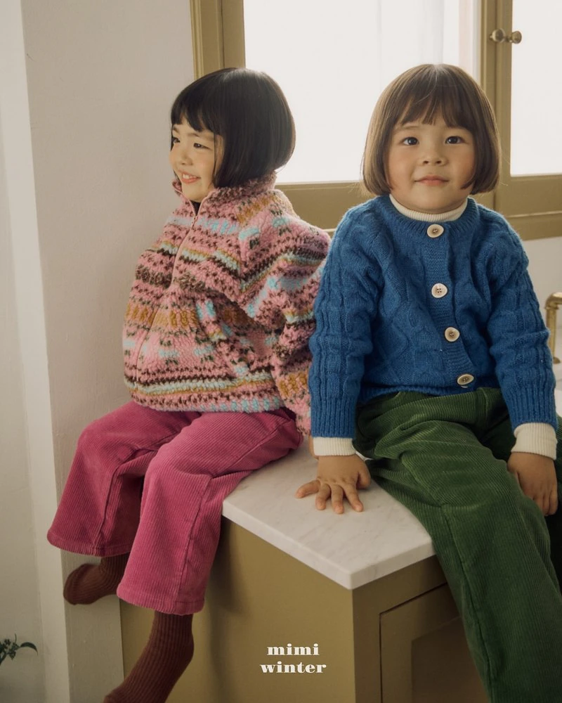Cable Cardigan by Bymimi for Child - view 3