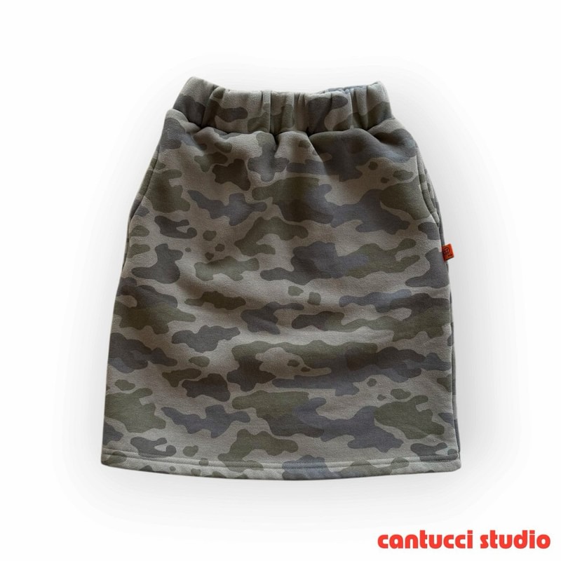 Camo Long Skirt by Cantucci Studio for Child - view 1