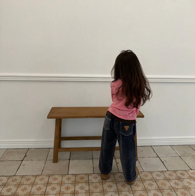Spy Fleeced Denim Pants by Cantucci Studio for Child - view 9