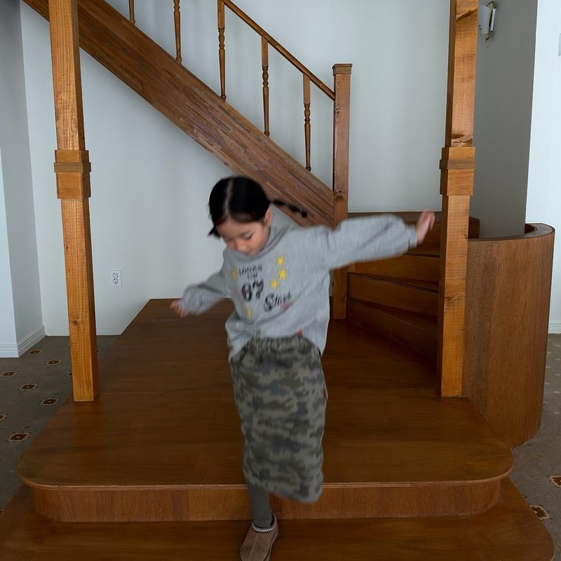 Camo Long Skirt by Cantucci Studio for Child - view 10