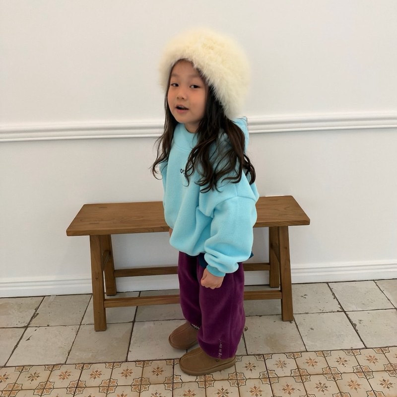 Neck Fleece Sweatshirt by Cantucci Studio for Child - view 4