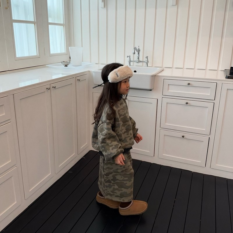 Camo Long Skirt by Cantucci Studio for Child - view 12
