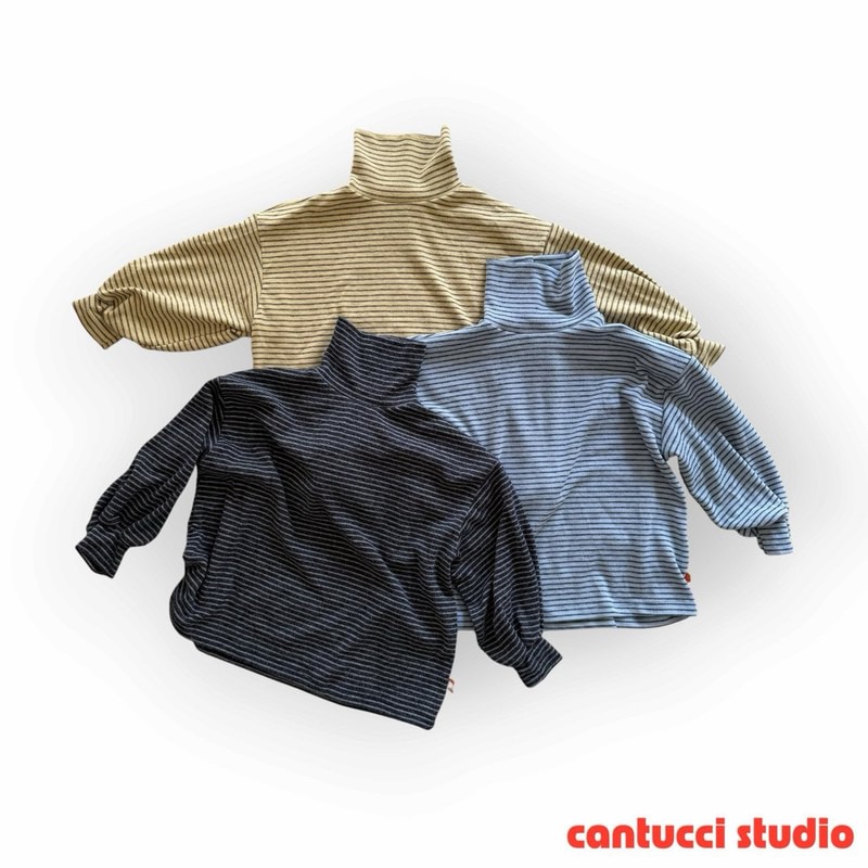 Papillon Mock Neck Tee by Cantucci Studio for Child - view 1