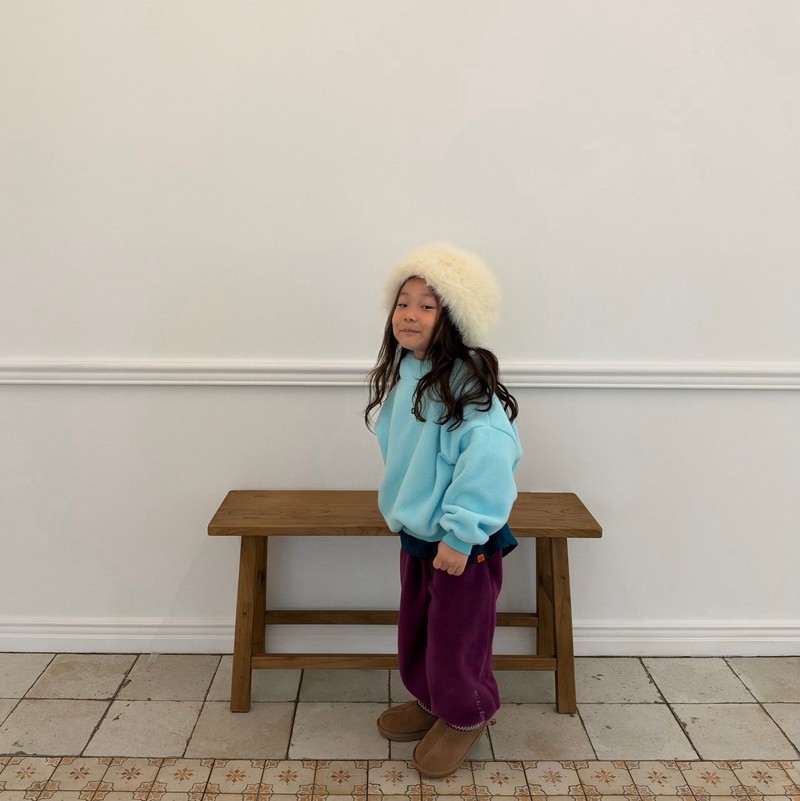 Neck Fleece Sweatshirt by Cantucci Studio for Child - view 7
