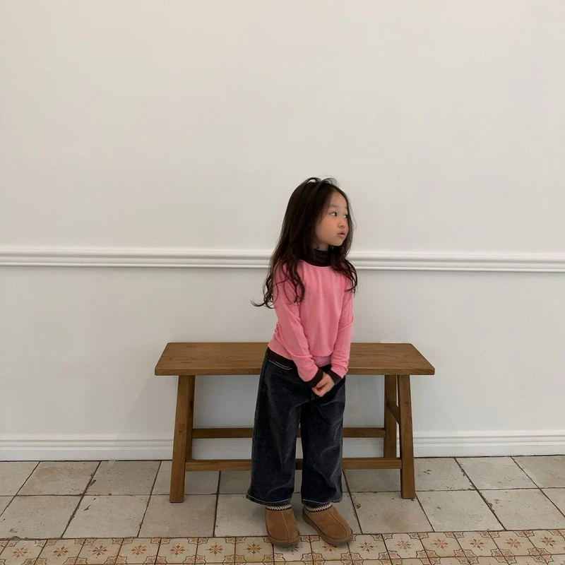 Spy Fleeced Denim Pants by Cantucci Studio for Child - view 6