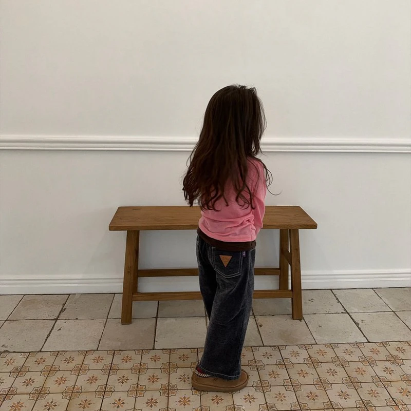Spy Fleeced Denim Pants by Cantucci Studio for Child - view 7