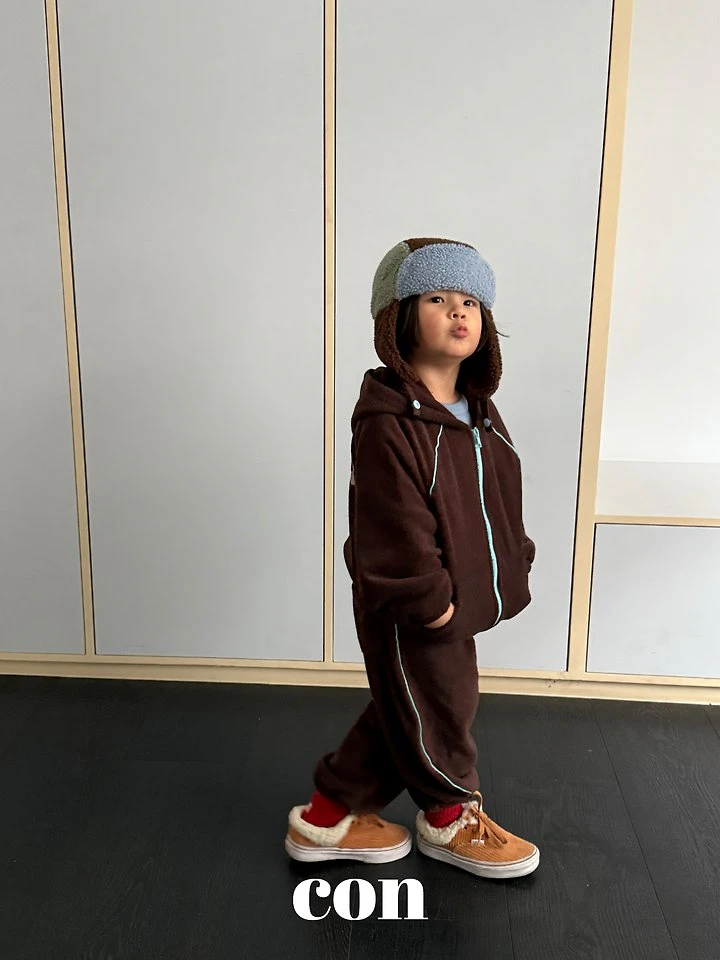 Snow Fluffy Striped Jogger Pants by Con for Baby - view 2