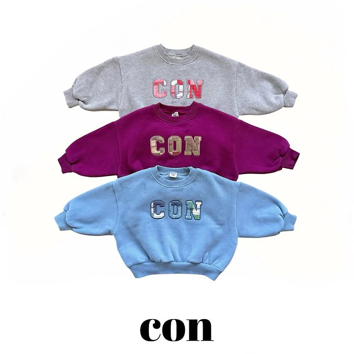 Con Patch Sweatshirt by Con for Baby - view 1