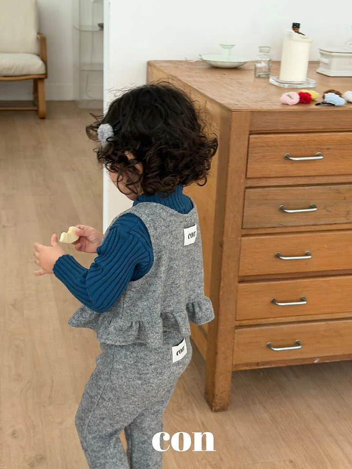 Front Back Frill Vest by Con for Baby - view 12