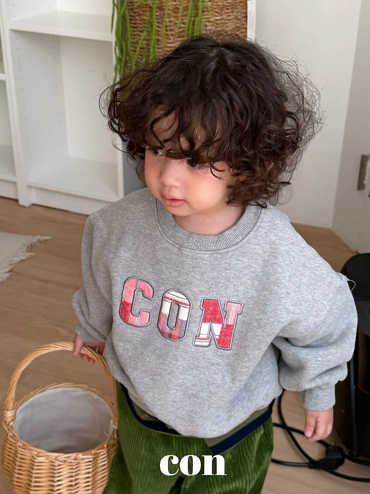 Con Patch Sweatshirt by Con for Baby - view 3
