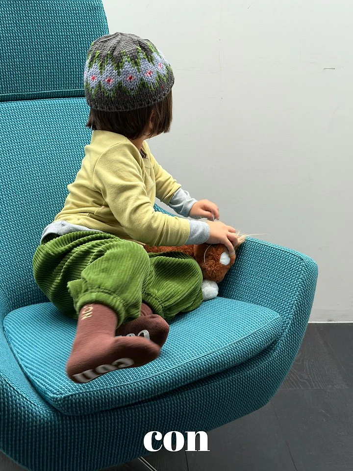 Chewy Ribbed Jogger Pants by Con for Baby - view 6