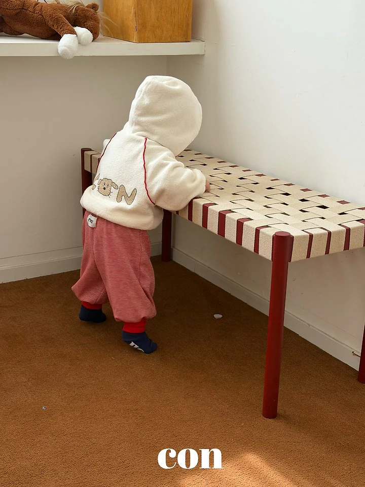 Draw Hood Zip-up by Con for Baby - view 4
