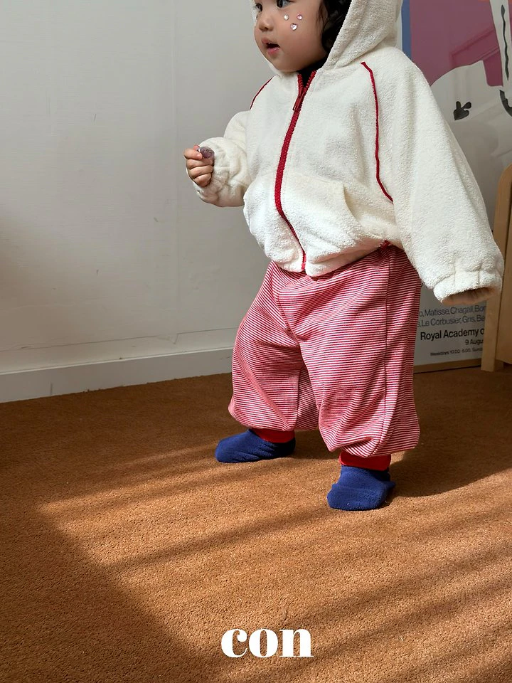 Draw Hood Zip-up by Con for Baby - view 5