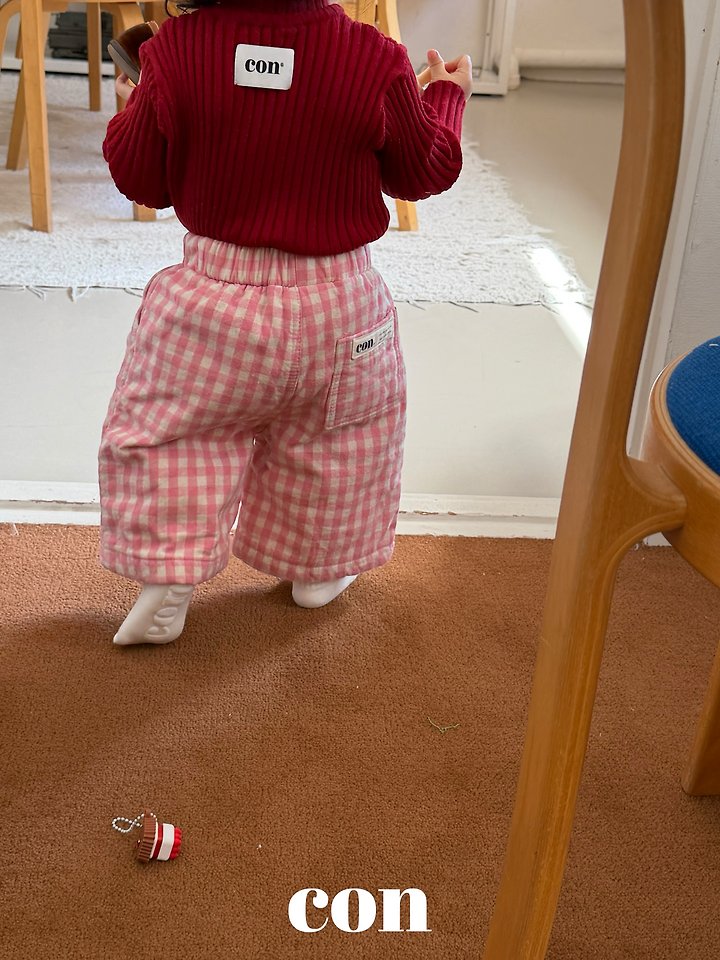 Check Padded Pants by Con for Baby - view 10