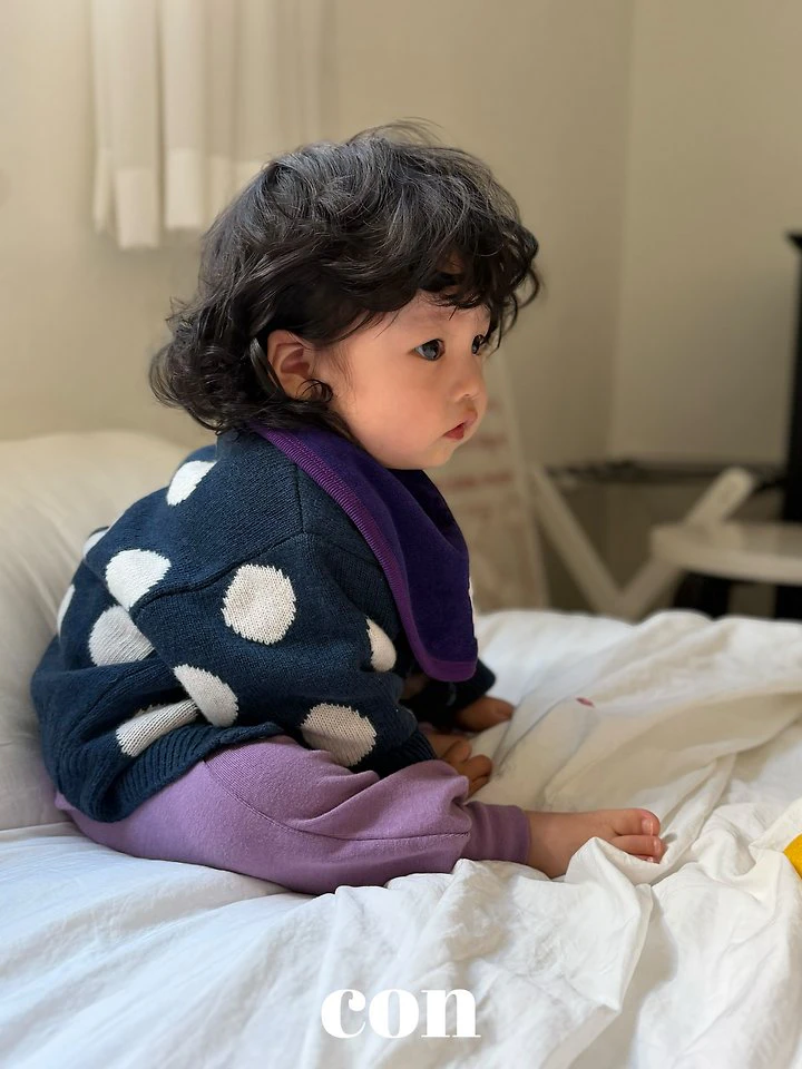 Snowman Cardigan by Con for Baby - view 3