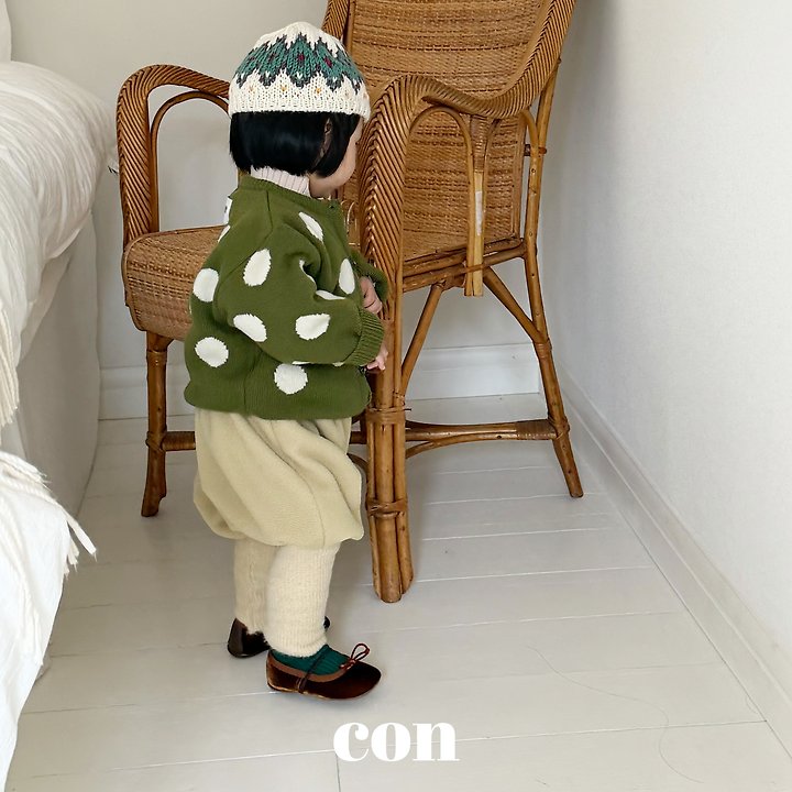 Bongbong Rib Trim Pants by Con for Baby - view 12