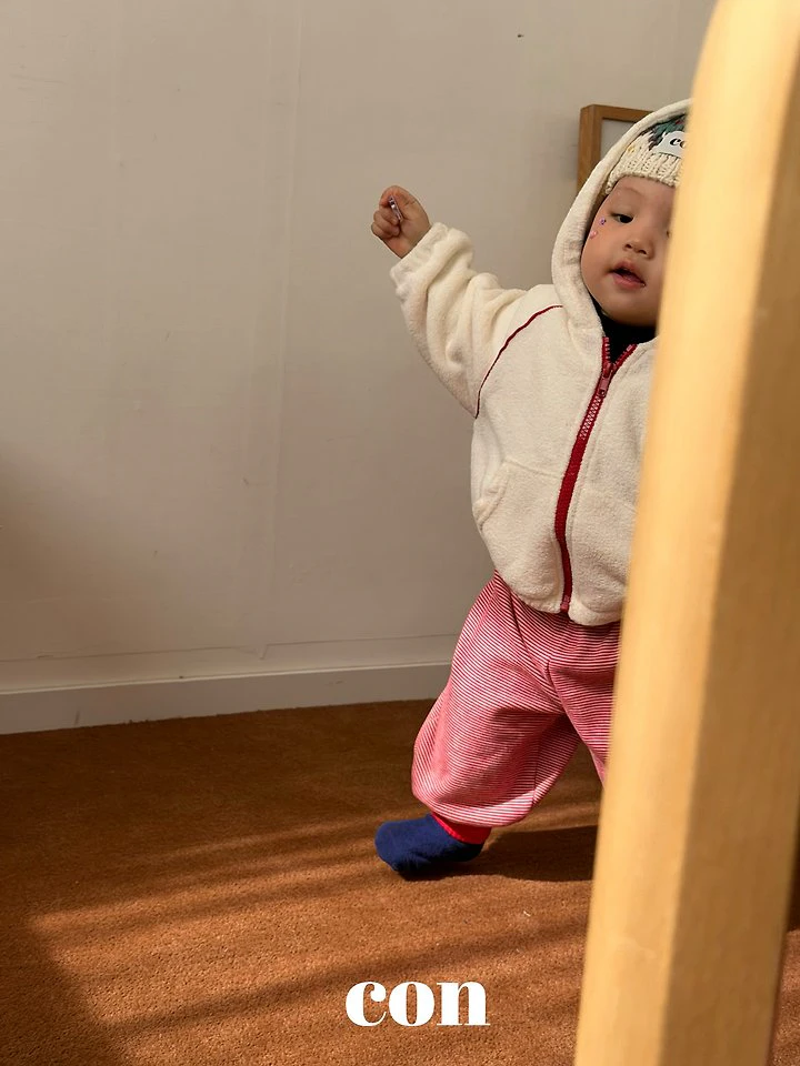 Draw Hood Zip-up by Con for Baby - view 9