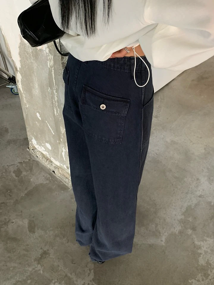 Sulfur-Dyed Fatigue Pants by Cover for Women - view 2