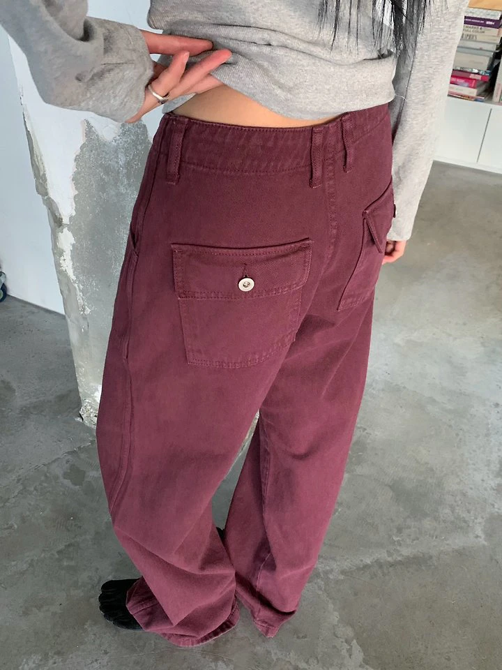 Sulfur-Dyed Fatigue Pants by Cover for Women - view 6