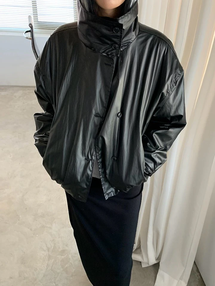 Coated High-Neck Jacket by Cover for Women - view 1