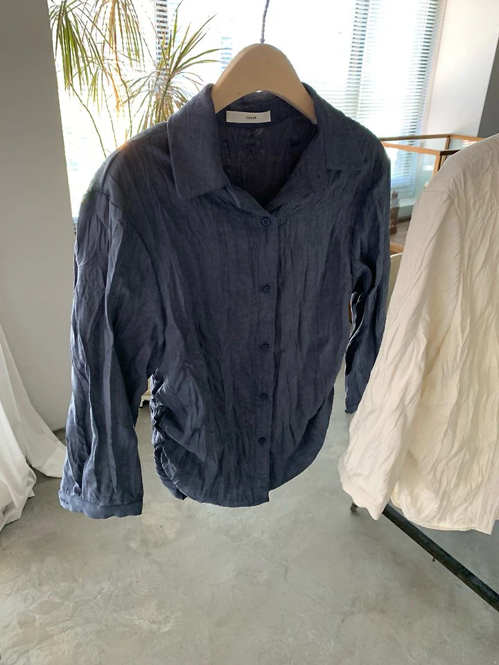Wrinkle 7-Sleeve Shirt by Cover for Women - view 9