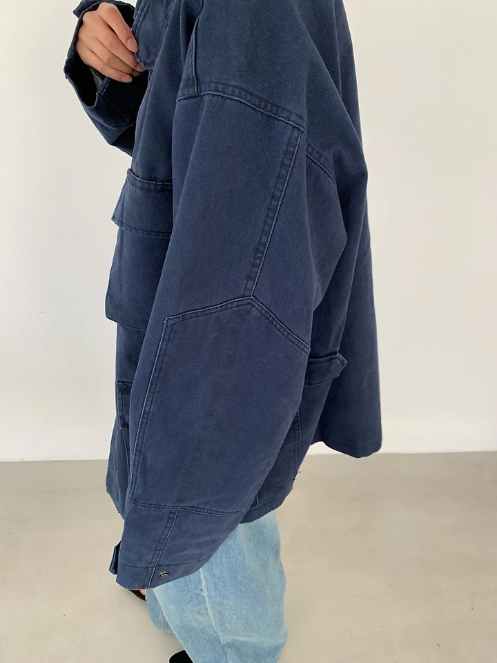 Peach Low Field Jacket by Cover for Women - view 2