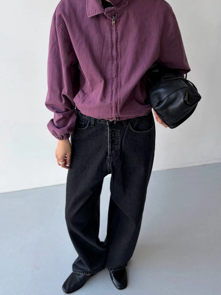 Button Oversized Denim Pants by Cover for Women - view 6