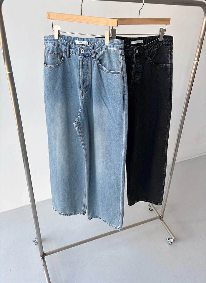 Button Oversized Denim Pants by Cover for Women - view 9