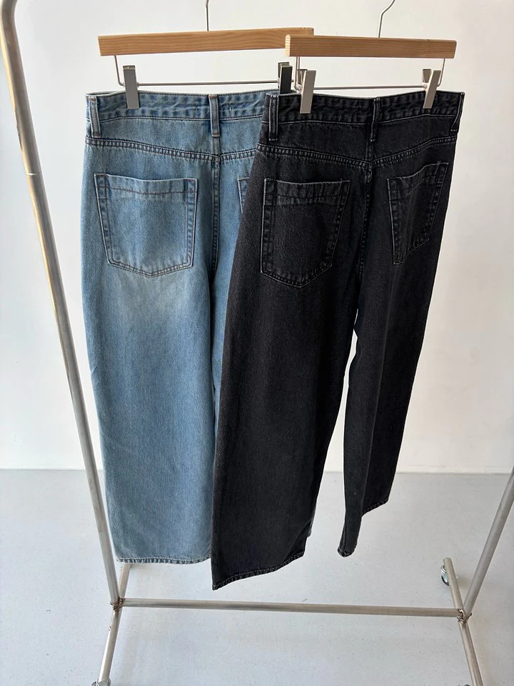 Button Oversized Denim Pants by Cover for Women - view 10