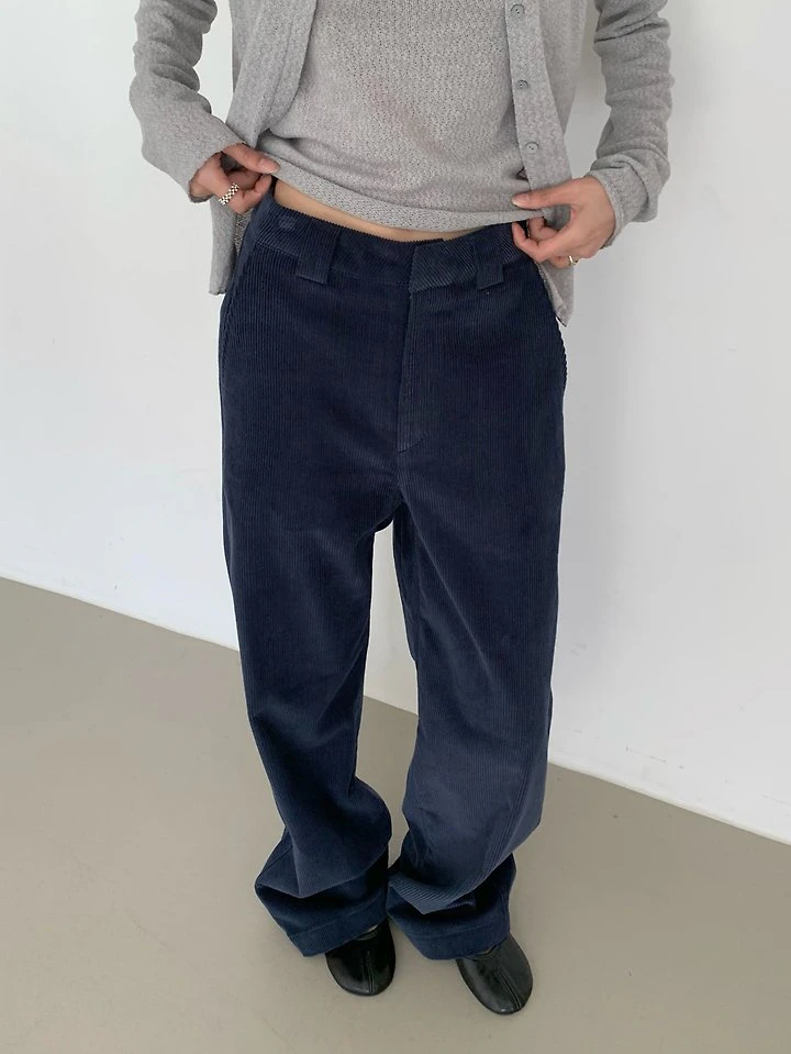 No-Tuck Corduroy Pants by Cover for Women - view 3