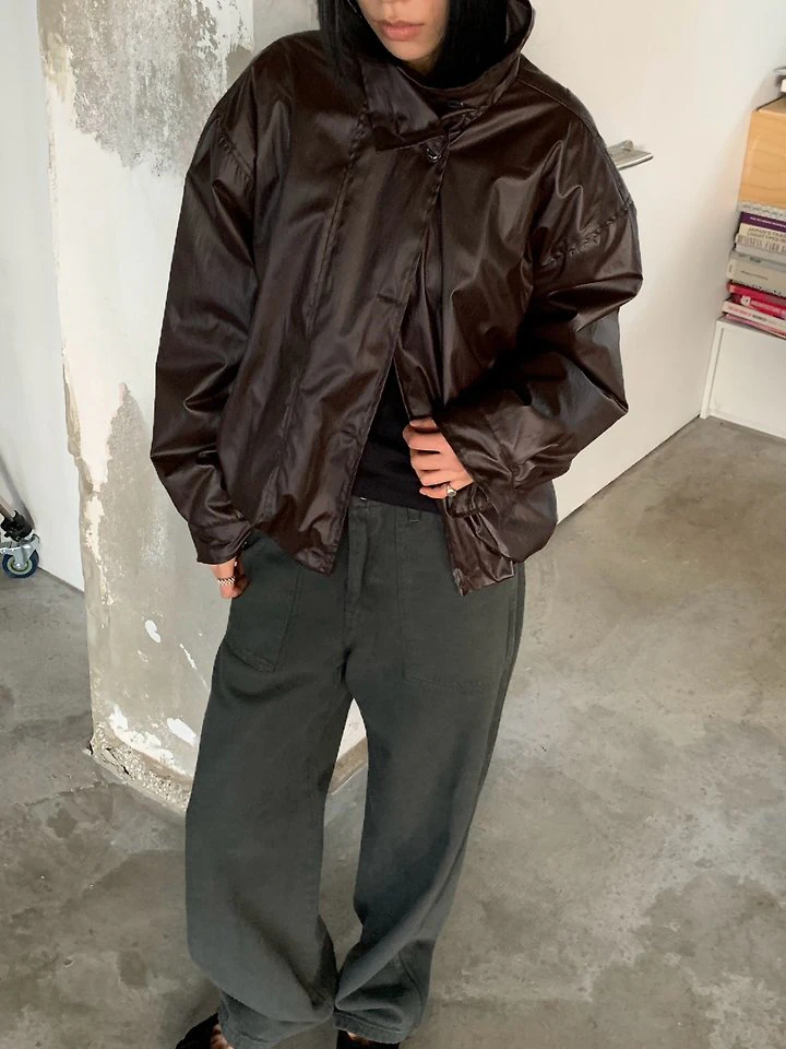 Coated High-Neck Jacket by Cover for Women - view 6