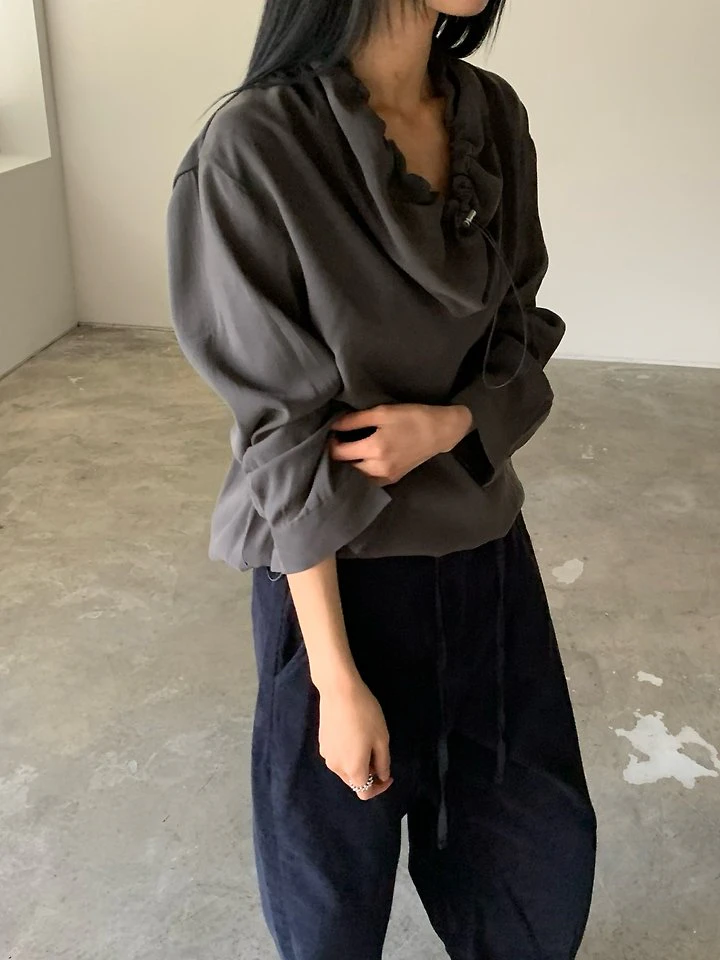 Stopper Cowl-Neck Shirt by Cover for Women - view 1