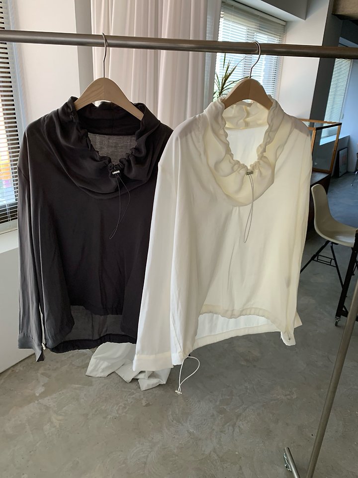 Stopper Cowl-Neck Shirt by Cover for Women - view 7